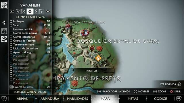 Cofre de las nornas #6 en Bosque oriental de Barri