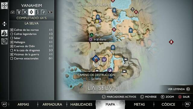 Cofre legendario #11 en La Selva