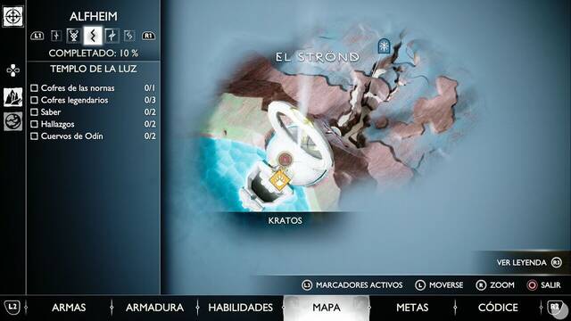 Cofre legendario #2 en el Templo de la luz - Cofre #2 en Templo de la luz