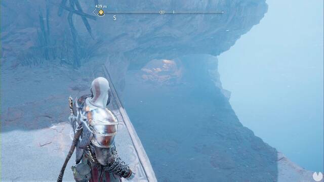 Cofre legendario #1 en El Strnd - Saliente por el que bajar