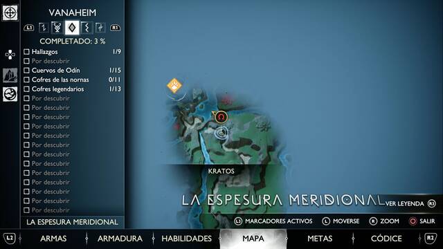 Cofre de las nornas #1 en La espesura meridional - Cofre de las nornas #1 en Vanaheim