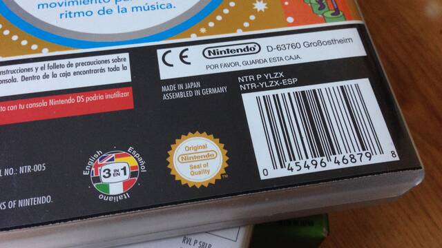Nintendo y sus SKUs - Nintendo DS, NTR -Nitro-