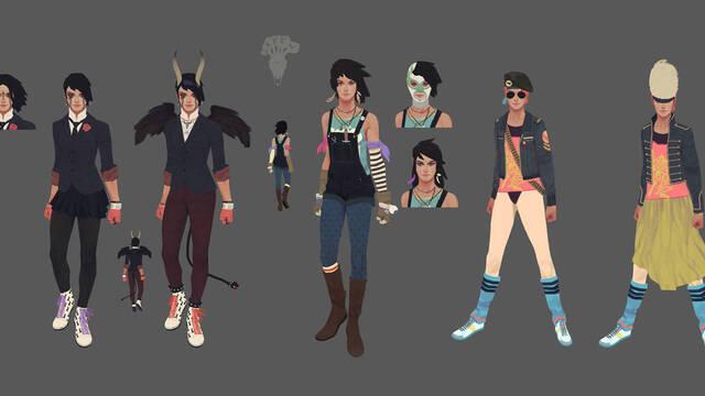 Sunset Overdrive ilustraciones -