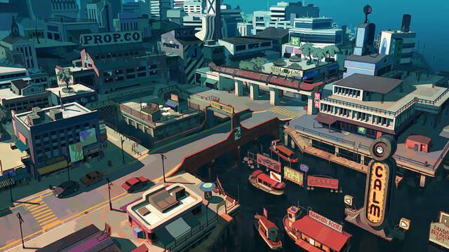 Sunset Overdrive ilustraciones -