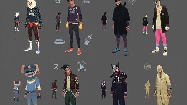 Sunset Overdrive ilustraciones -