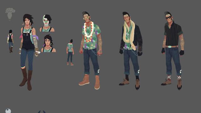 Sunset Overdrive ilustraciones -