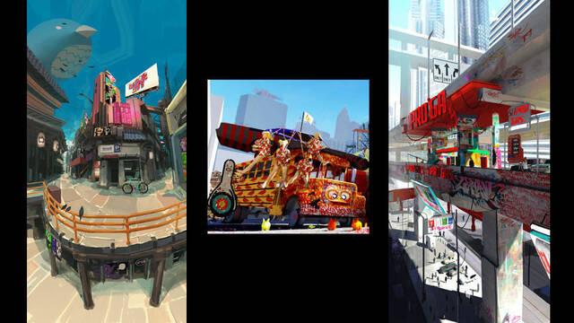 Sunset Overdrive ilustraciones -