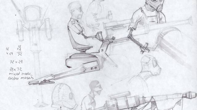 Bocetos de The Lost - 