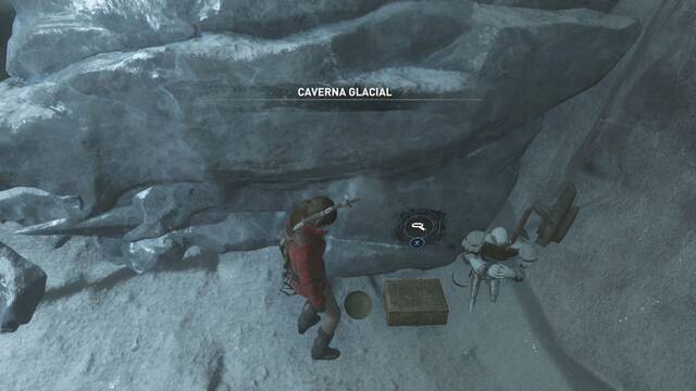 Rise of the Tomb Raider - Caverna glacial - Reliquia 3
