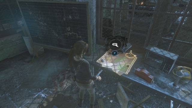 Rise of the Tomb Raider - Instalacin sovitica 10 - Mapa de archivista
