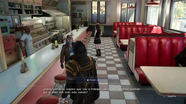 Final Fantasy XV Adamantaimai - Te darán objetos al hablar con ellos