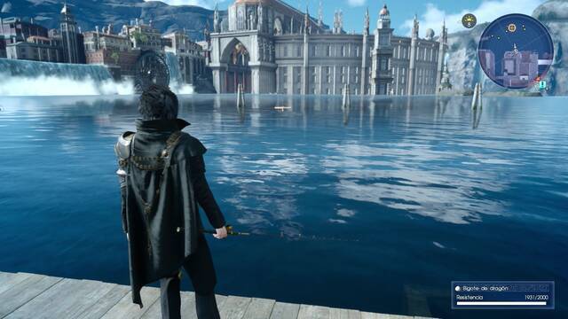 Final Fantasy XV Pescar - Círculos