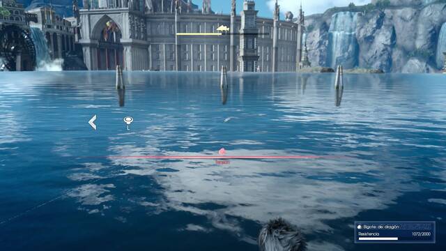 Final Fantasy XV Pescar - Gatillo derecho