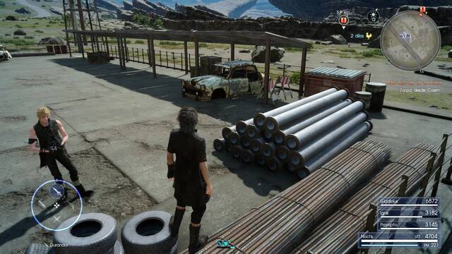 Final Fantasy XV Mapa incompleto F -