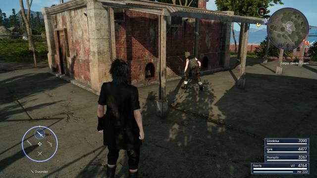 Final Fantasy XV Mapa incompleto J -