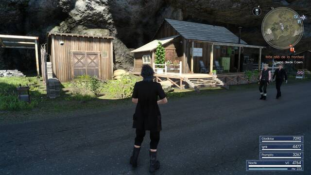 Final Fantasy XV Mapa incompleto L -