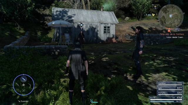 Final Fantasy XV Mapa incompleto M -