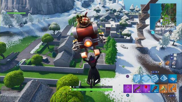 Fortnite Battle Royale - Localizaciones del Glaciar (Temporada 7) - Ribera Repipi