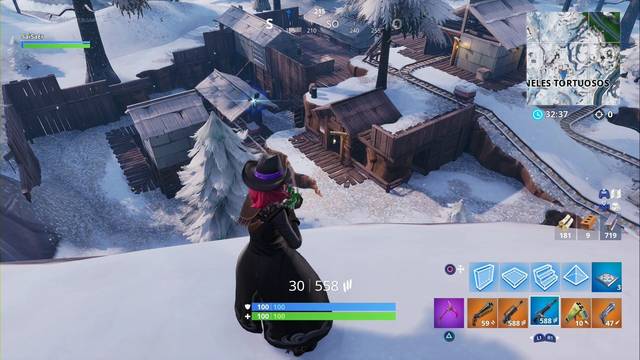 Fortnite Battle Royale - Localizaciones del Glaciar (Temporada 7) - T£neles Tortuosos