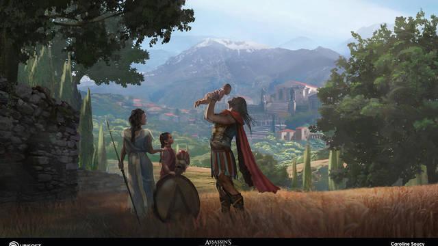Assassin's Creed Odyssey - Las mejores ilustraciones de 2018 -