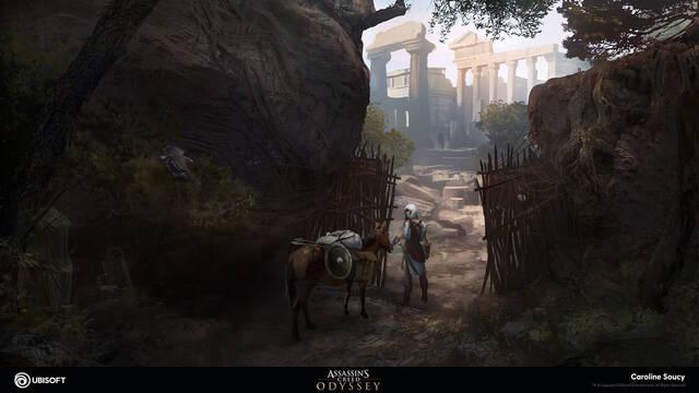 Assassin's Creed Odyssey - Las mejores ilustraciones de 2018 -