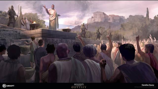 Assassin's Creed Odyssey - Las mejores ilustraciones de 2018 -
