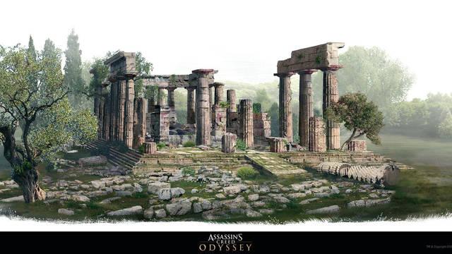 Assassin's Creed Odyssey - Las mejores ilustraciones de 2018 -