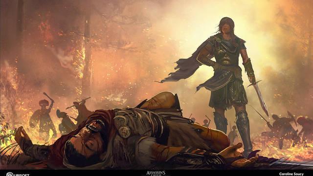 Assassin's Creed Odyssey - Las mejores ilustraciones de 2018 -