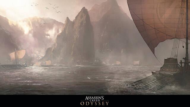 Assassin's Creed Odyssey - Las mejores ilustraciones de 2018 -