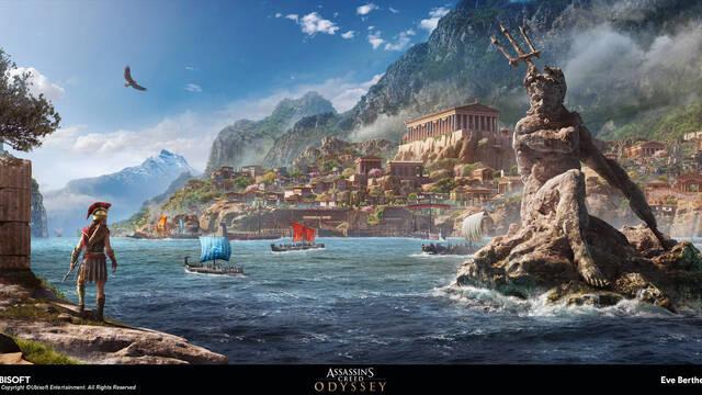 Assassin's Creed Odyssey - Las mejores ilustraciones de 2018 -