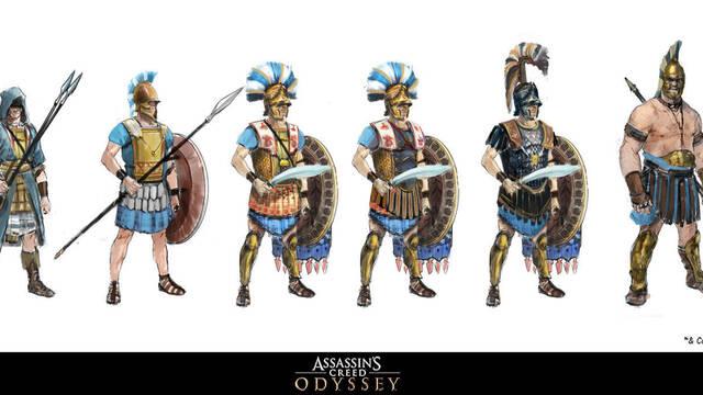 Assassin's Creed Odyssey - Las mejores ilustraciones de 2018 -