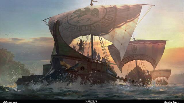 Assassin's Creed Odyssey - Las mejores ilustraciones de 2018 -