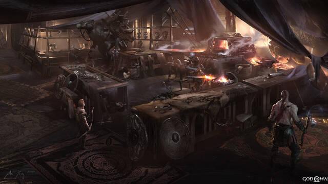 God of War - Las mejores ilustraciones de 2018 (I) -