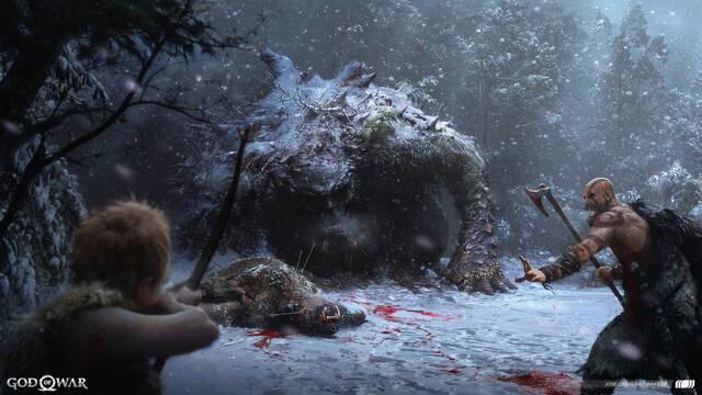 God of War - Las mejores ilustraciones de 2018 (I) -