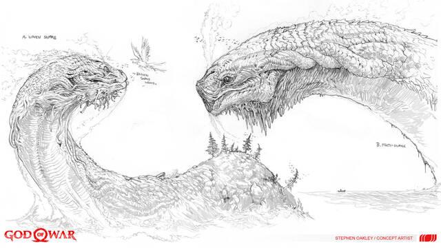 God of War - Las mejores ilustraciones de 2018 (II) -