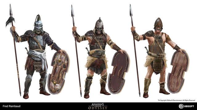 Assassin's Creed Odyssey - Las mejores ilustraciones de 2018 -