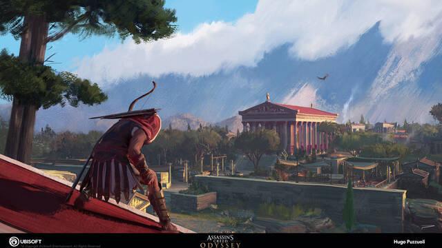 Assassin's Creed Odyssey - Las mejores ilustraciones de 2018 -