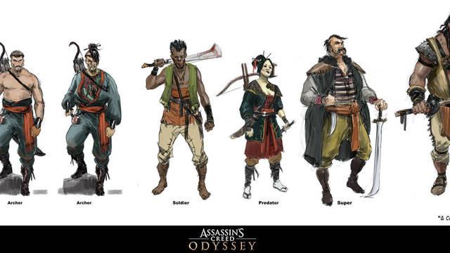 Assassin's Creed Odyssey - Las mejores ilustraciones de 2018 -