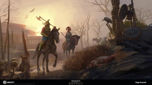 Assassin's Creed Odyssey - Las mejores ilustraciones de 2018 -