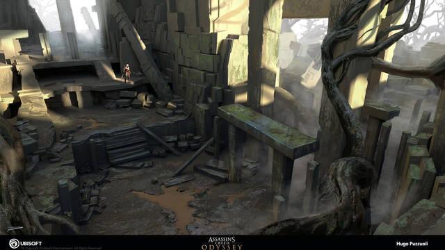 Assassin's Creed Odyssey - Las mejores ilustraciones de 2018 -