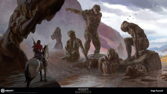 Assassin's Creed Odyssey - Las mejores ilustraciones de 2018 -