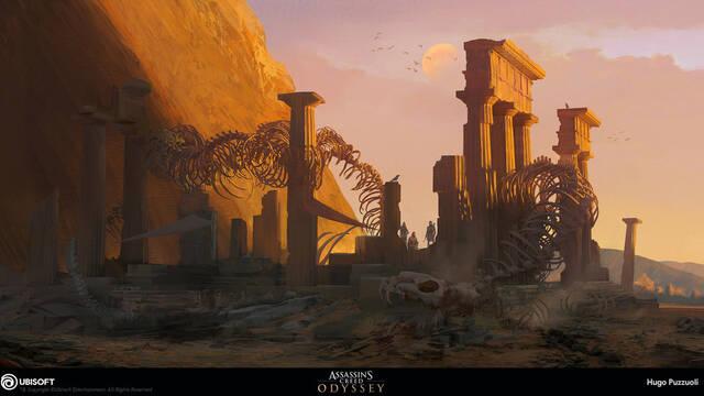 Assassin's Creed Odyssey - Las mejores ilustraciones de 2018 -