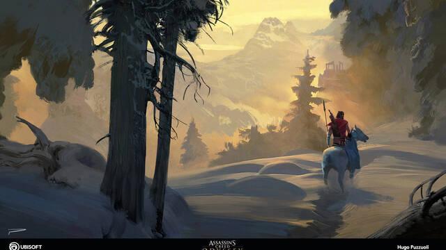 Assassin's Creed Odyssey - Las mejores ilustraciones de 2018 -