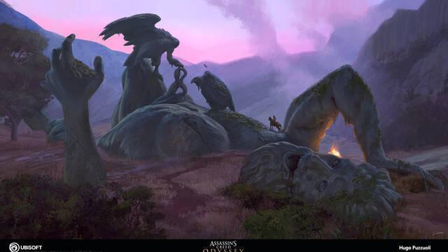 Assassin's Creed Odyssey - Las mejores ilustraciones de 2018 -