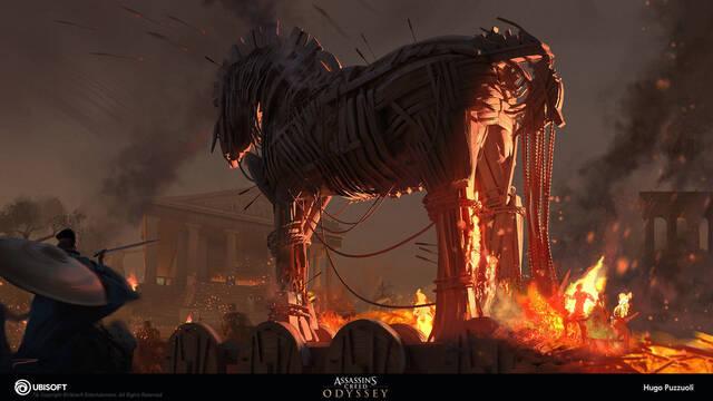 Assassin's Creed Odyssey - Las mejores ilustraciones de 2018 -