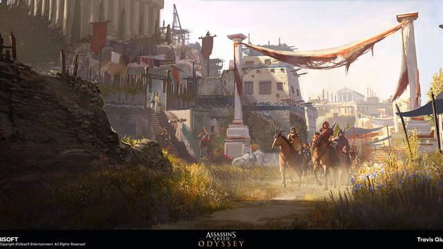 Assassin's Creed Odyssey - Las mejores ilustraciones de 2018 -