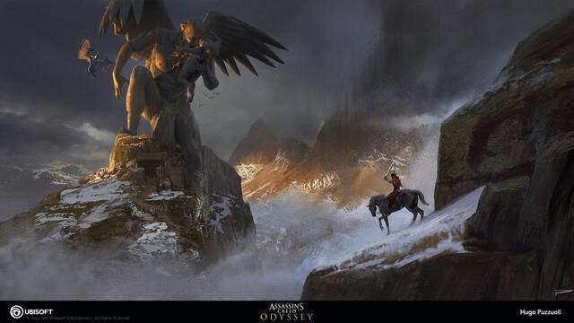 Assassin's Creed Odyssey - Las mejores ilustraciones de 2018 -