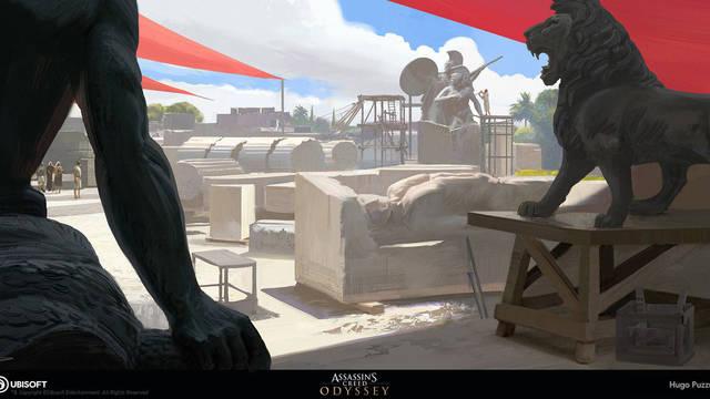 Assassin's Creed Odyssey - Las mejores ilustraciones de 2018 -