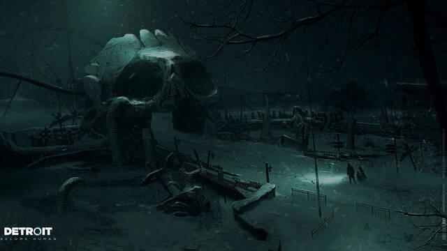 Detroit: Become Human - Las mejores ilustraciones de 2018 -