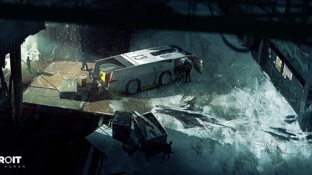 Detroit: Become Human - Las mejores ilustraciones de 2018 -